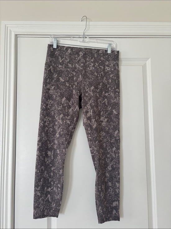 lululemon athletica Pants - lululemon athletica Printed High-Rise Leggings - Brown Gray